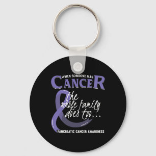When Someone Has Pancreatic Cancer The Whole Famil Key Ring