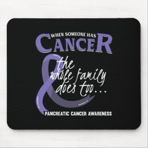 When Someone Has Pancreatic Cancer The Whole Famil Mouse Pad