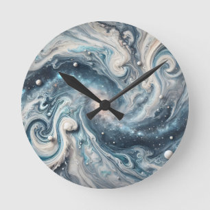 When Stars Get Artsy Round Clock