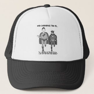 When Superheroes Turn 40 Hat