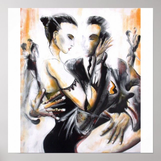 When Tango meets painting Poster (Front)