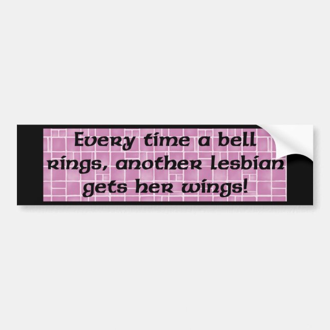 When The Bell Rings Bumper Sticker (Front)