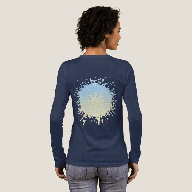 When the Clock Turns Gold Tri-Blend Shirt (Full Back)