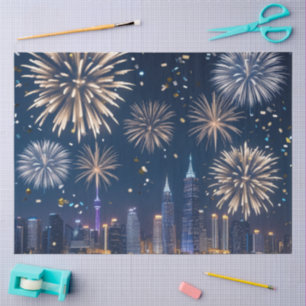 When the Lights Begin to Fall Tissue Paper