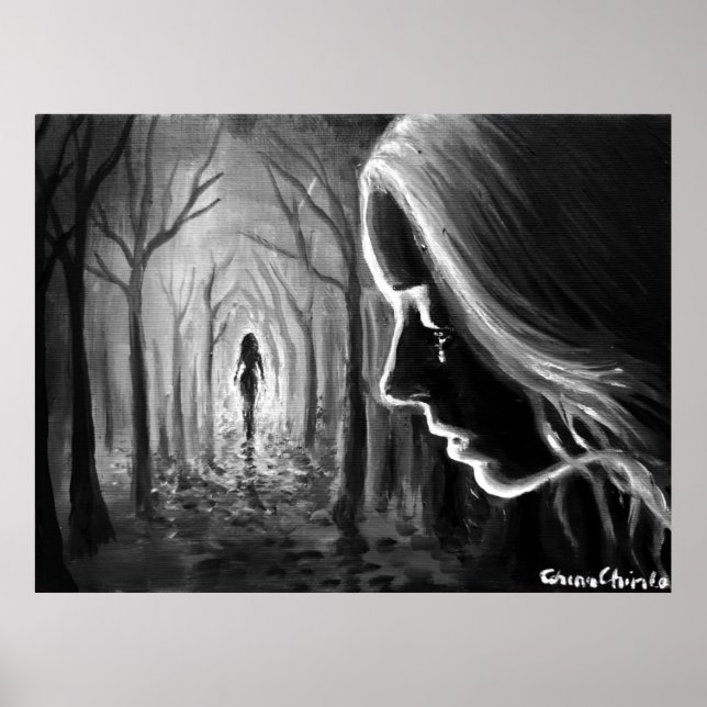 When the love is gone... poster (Front)