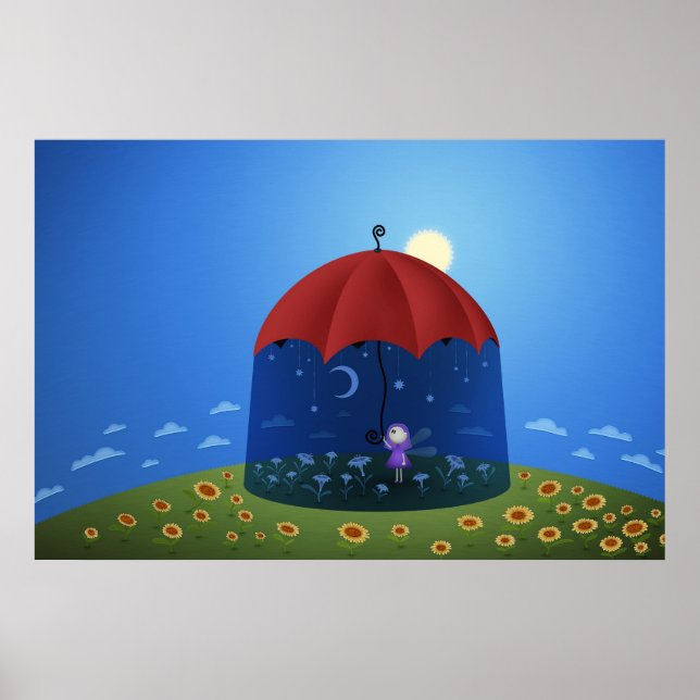 When the Night Comes Poster (Front)