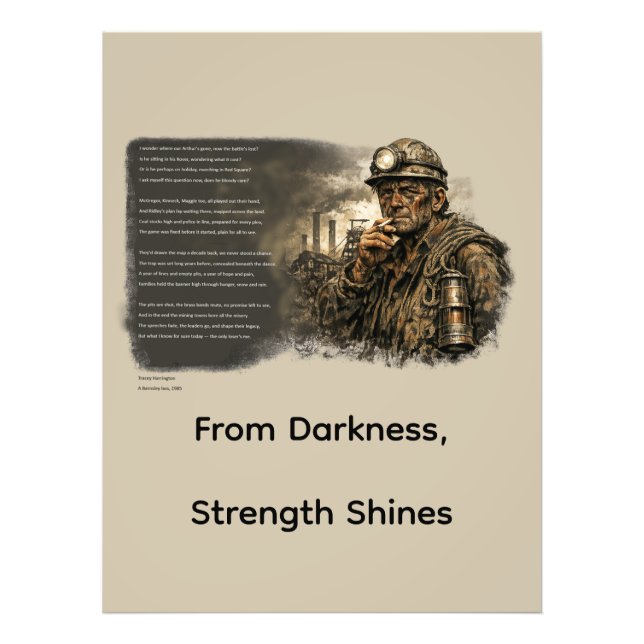When the Pits Fell Silent Photo Print (Front)
