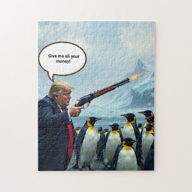 When the President is stupid  Jigsaw Puzzle (Vertical)