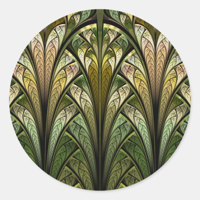 When The West Wind Blows Classic Round Sticker (Front)