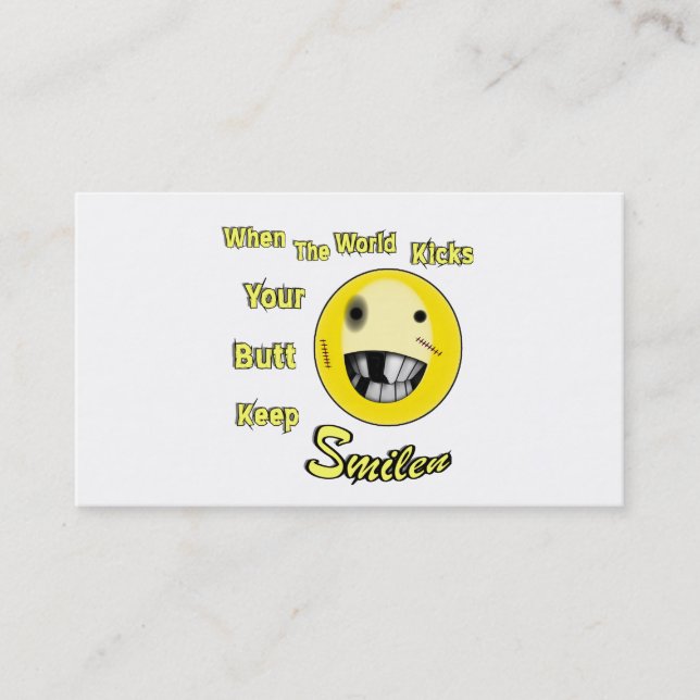 When The World Business Card (Front)