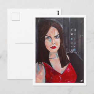 When the World Forgot my Name Painting Alfred Fox Postcard