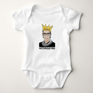 When there are nine - Notorious RBG Baby Bodysuit