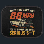When This Baby Hits 88mph Car Mat<br><div class="desc">When This Baby Hits 88mph</div>