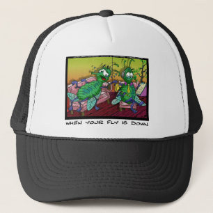 When Ur Fly Is down Funny Psychiatry Gifts & Tees Trucker Hat