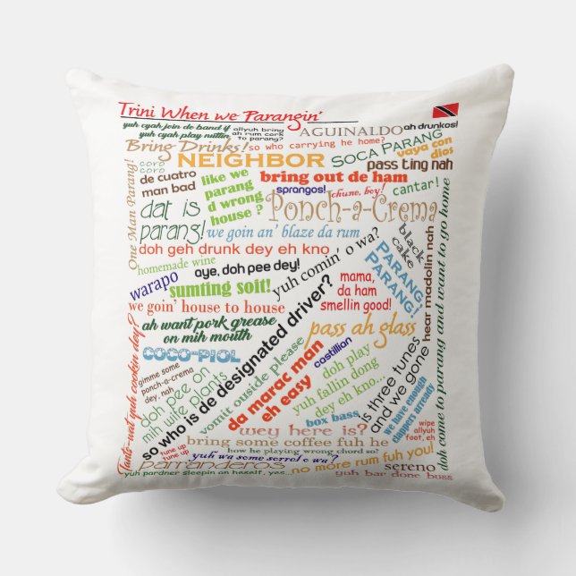 When we Parangin' pillow (Front)