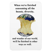 When we've finished consuming all the beauty......