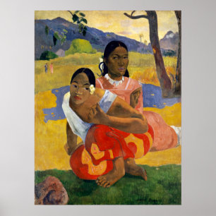 When Will You Marry by Paul Gauguin Poster