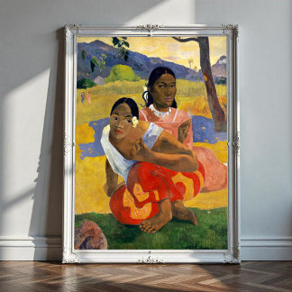 When Will You Marry by Paul Gauguin Poster