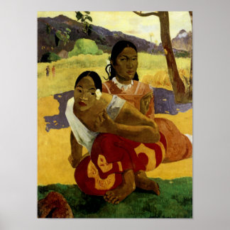 When Will You Marry? by Paul Gauguin Poster