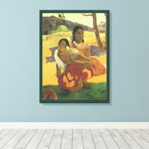 When Will You Marry? by Paul Gauguin, Vintage Art Canvas Print