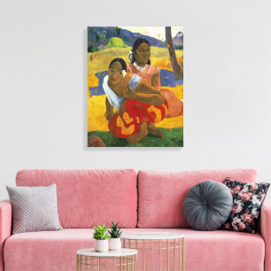 When Will You Marry? Paul Gauguin Canvas Print