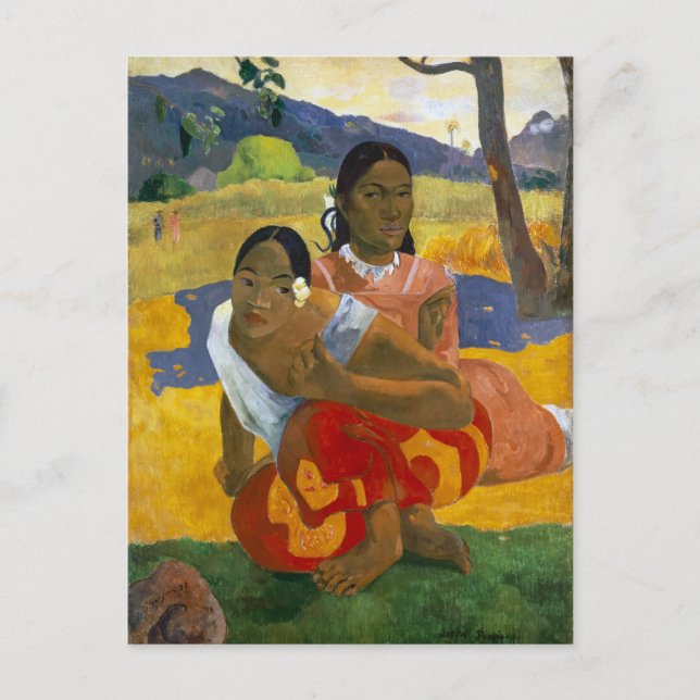 When Will You Marry? | Paul Gauguin | Postcard (Front)