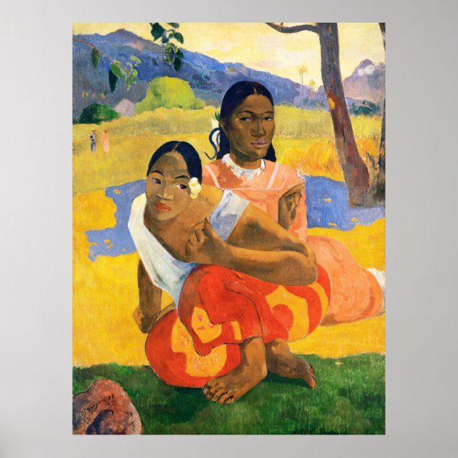 When Will You Marry? Paul Gauguin Poster (Front)