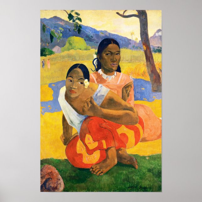 When Will You Marry? Paul Gauguin Poster (Front)
