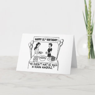 When Women Turn 40 Greeting Card