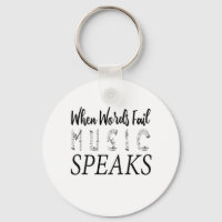 WHEN WORDS FAIL MUSIC SPEAKS