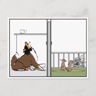 WHEN WORLDS COLLIDE POSTCARD