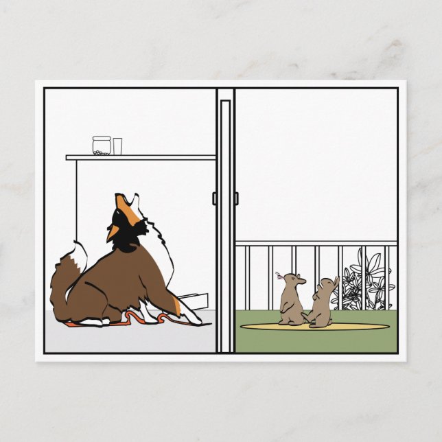 WHEN WORLDS COLLIDE POSTCARD (Front)