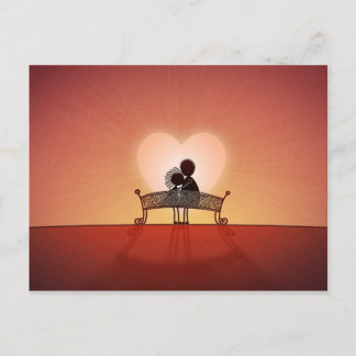When You Are In Love Postcard