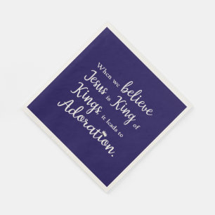 When You Believe Napkin