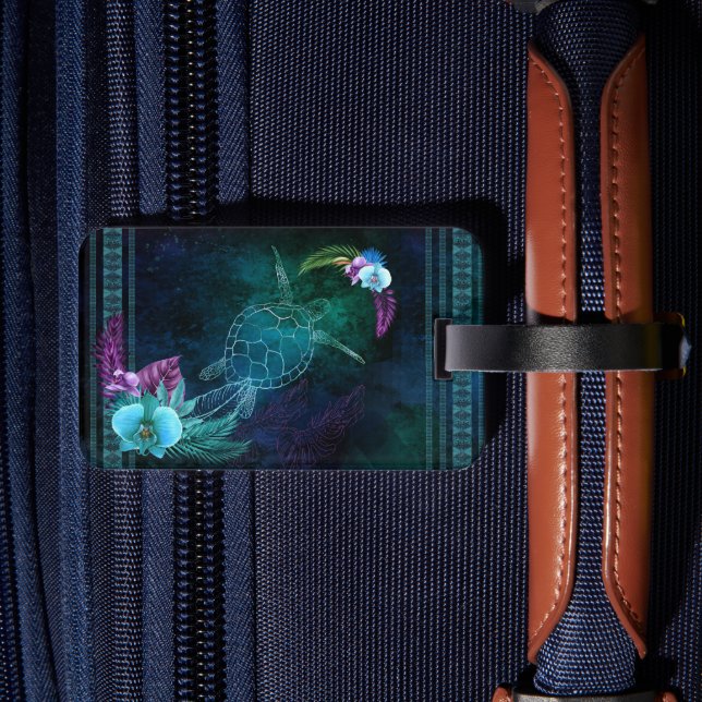 When You Dream of Hawaii Luggage Tag (Back Insitu 2)