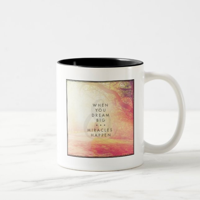 When You Dream Two-Tone Coffee Mug (Right)