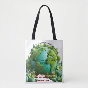 When you educate a girl, you educate a nation tote bag