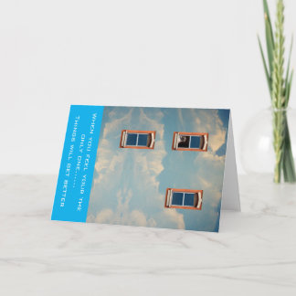 When you feel alone card