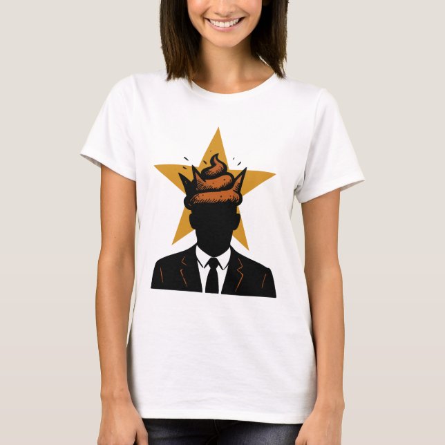 When your leader has a smelly crown... T-Shirt (Front)