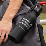 When Your Legs Get Tired Run With Your Heart Biker 710 Ml Water Bottle<br><div class="desc">When Your Legs Get Tired Run With Your Heart,  Bicycle,  Cyclist,  Cycling</div>
