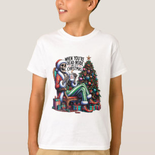 When You're Dead Inside But It's Christmas Costume T-Shirt