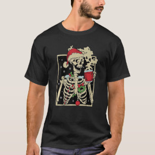 When You're Dead Inside But It's Christmas Skelet T-Shirt