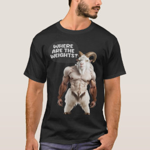Where Are The Weights Weightlifting Bodybuilding G T-Shirt