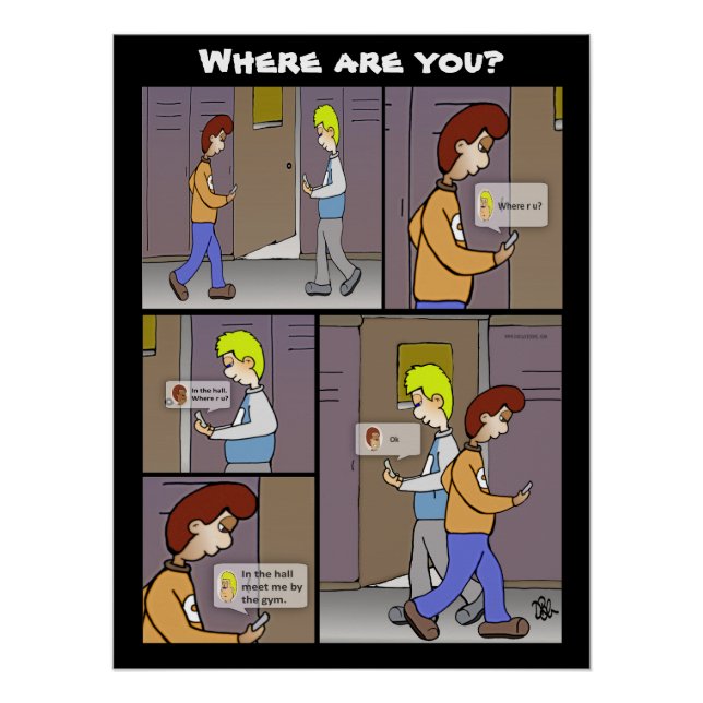 Where Are You? Poster (Front)