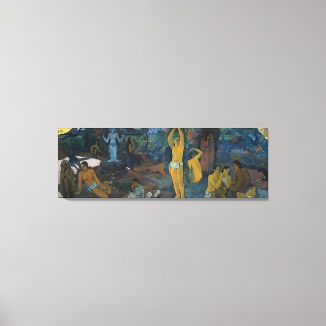 'Where Do We Come From?' - Paul Gauguin Canvas Print (Front)