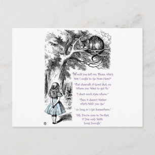 Where Do You Want To Go Postcard