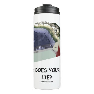 Where Does Your Fault Lie? Geology Humour Thermal Tumbler