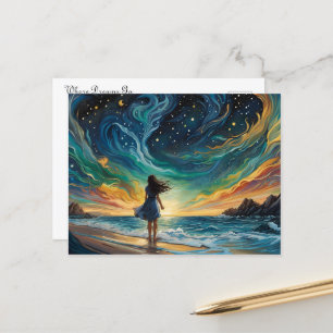 Where Dreams Go Postcard