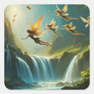 Where Dreams Take Flight Square Sticker