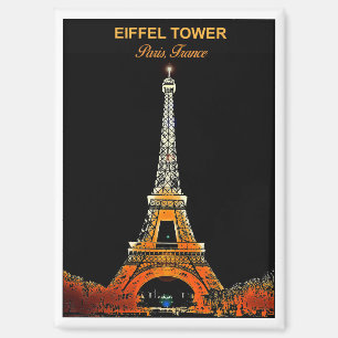Where Dreams Touch the Sky: Eiffel Tower Magnet